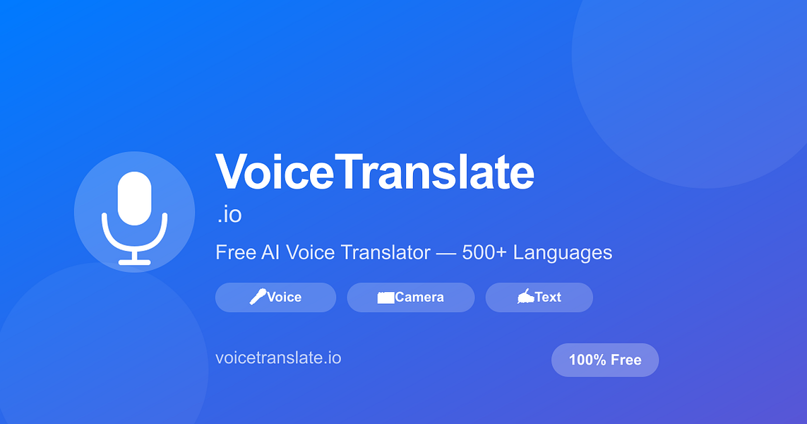 VoiceTranslate
