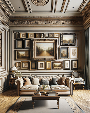 Picture Rail in interior design