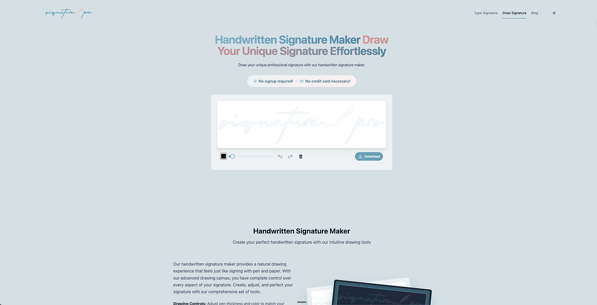 Signature Generator Pro