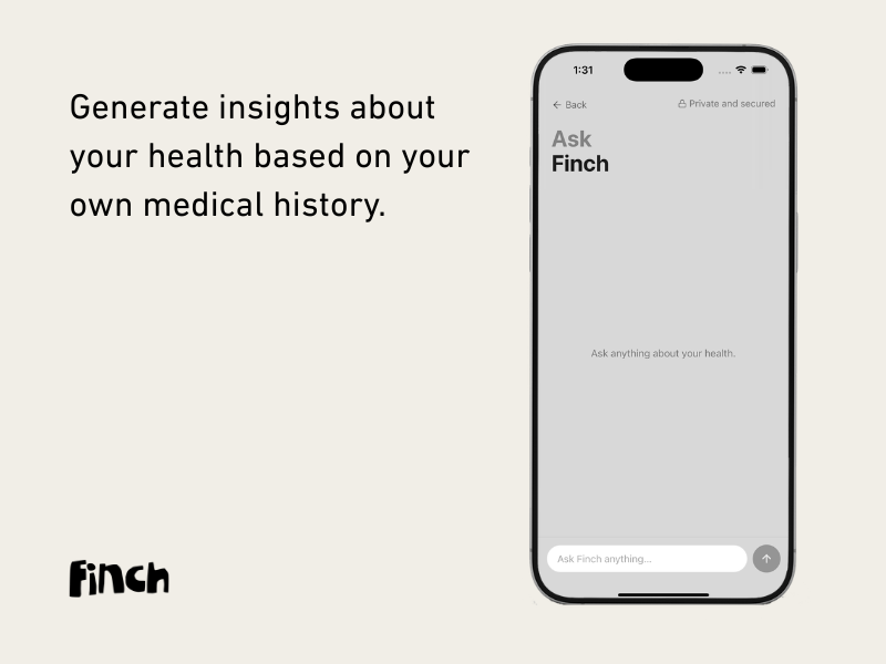 Finch health intelligence