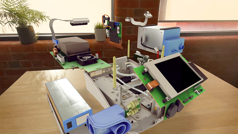 Screenshot of JigSpace: 3D Presentations