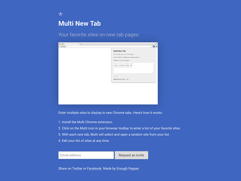 Multi New Tab