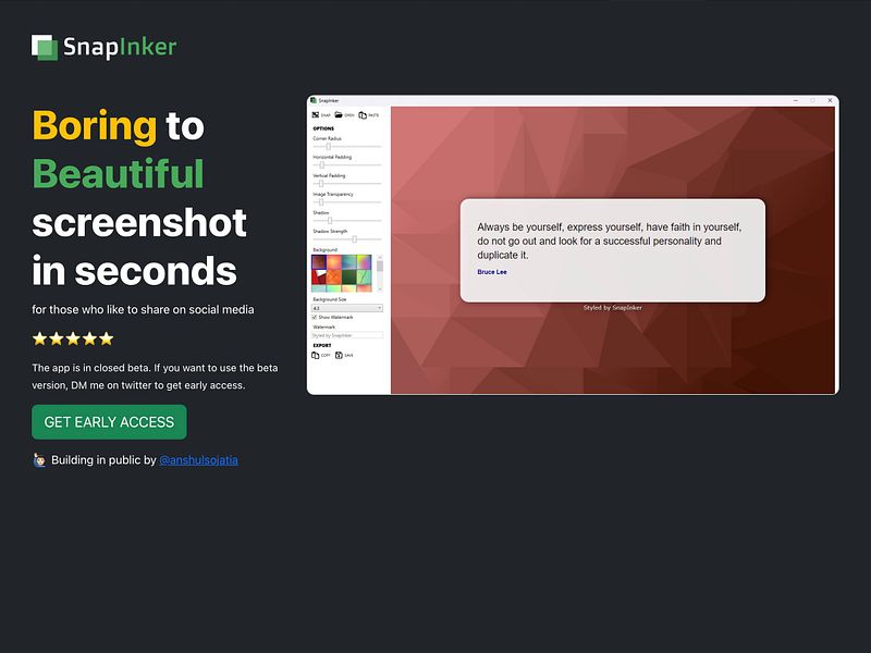 SnapInker
