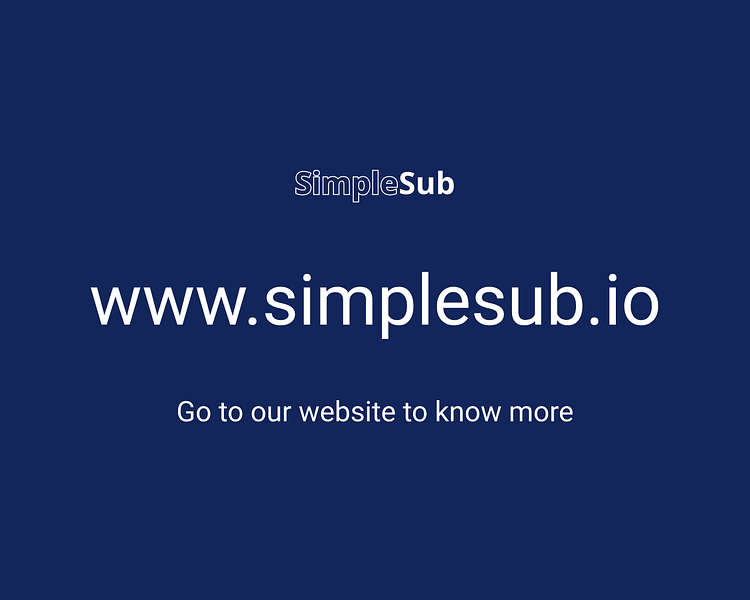 SimpleSub