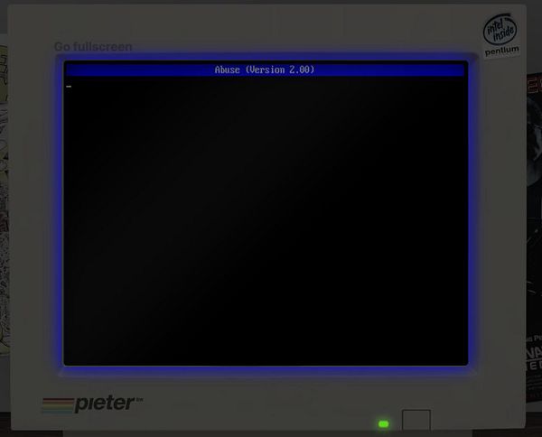 Screenshot of a webpage displaying a download page for the game 'Curse of Enchantia' from archive.org with system requirements and download options.
