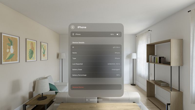 Screenshot of Remote Battery Monitor+