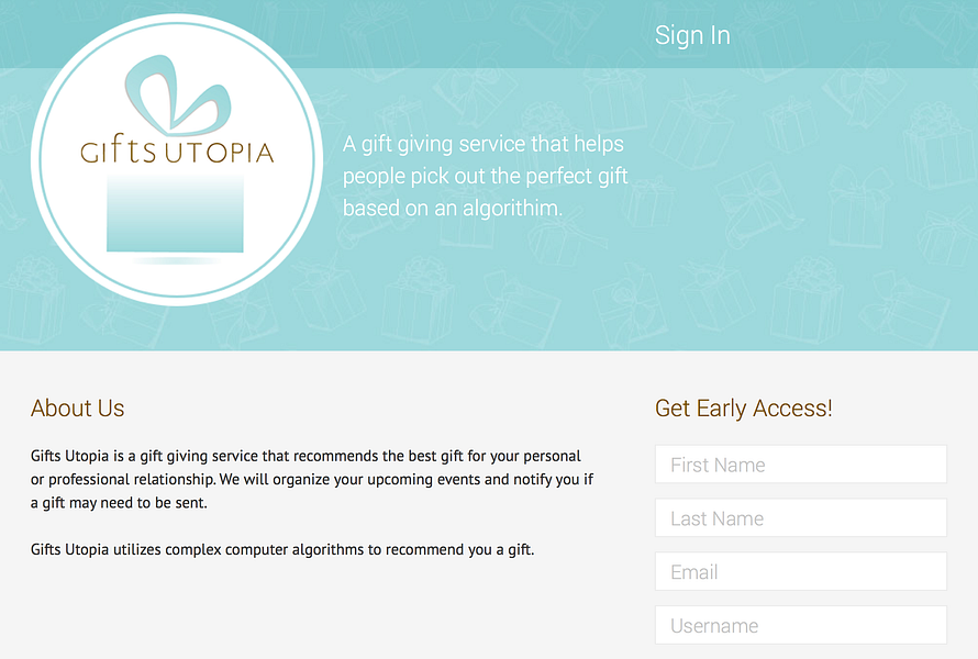 Gifts Utopia