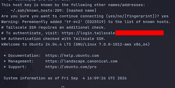 Screenshot of an AWS EC2 instance configuration in Terraform within an IDE editor.