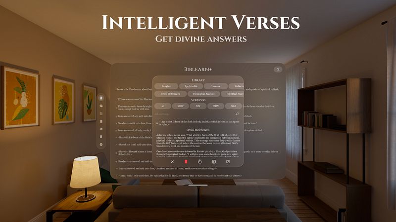 Screenshot of Biblearn+™ KJV: AI Bible Study
