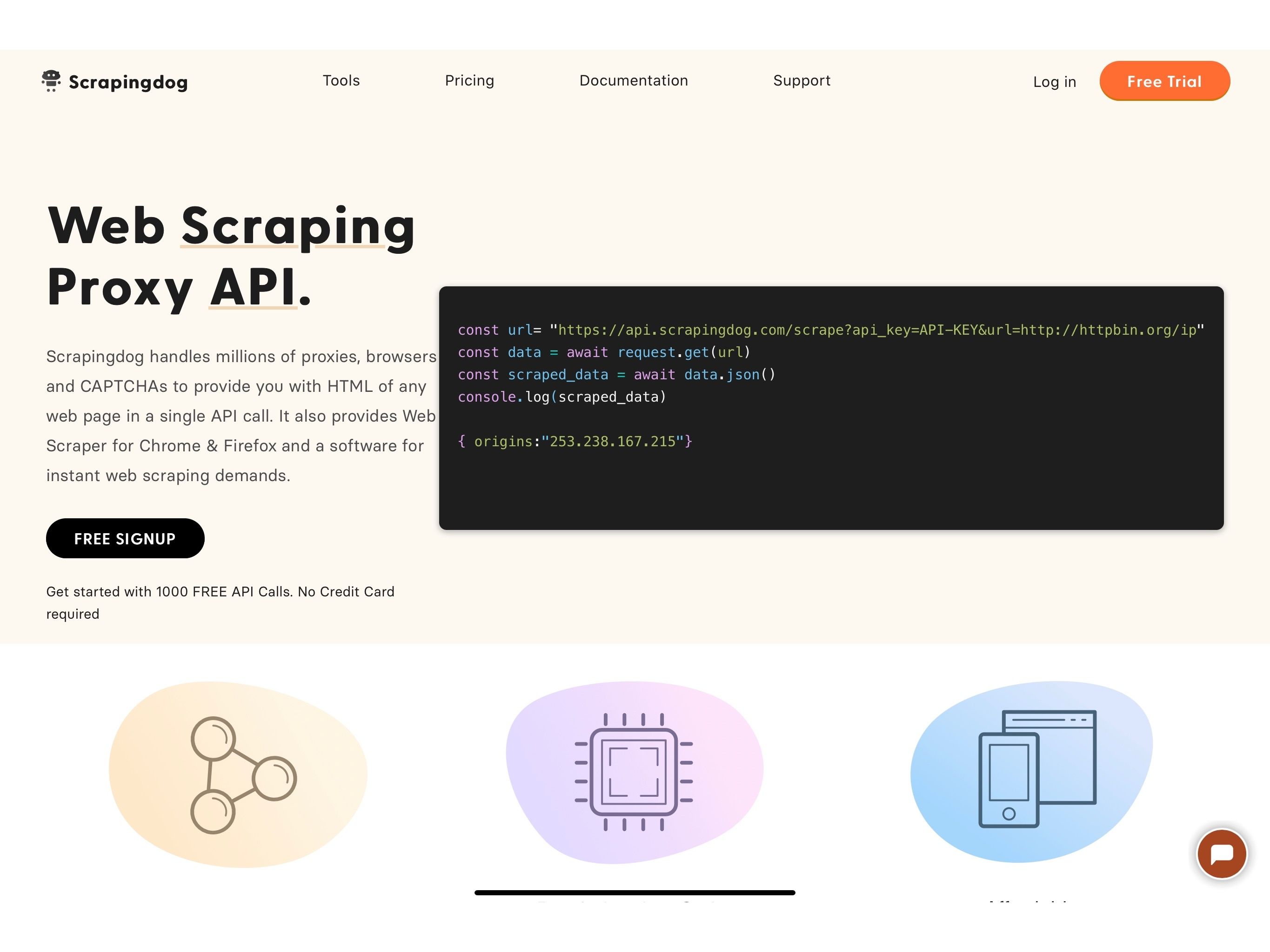 Scrapingdog: Web scraping tool, APIs & Extension | BetaList