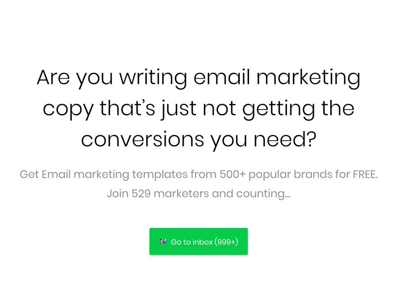 Free Marketing Email copy