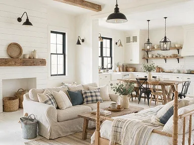 A room in the Farmhouse style