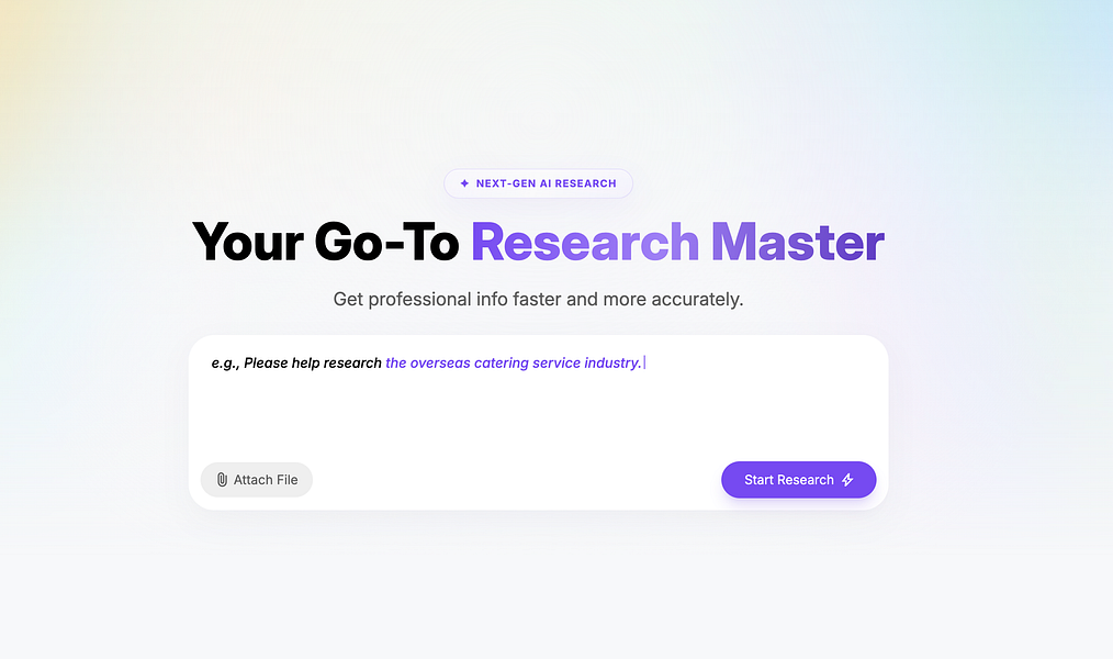 Research Master AI