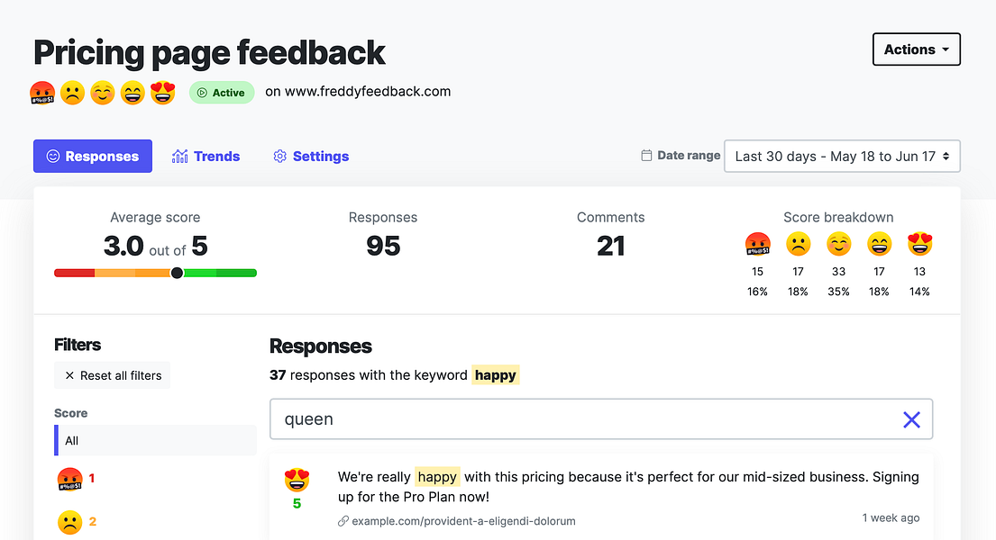Freddy Feedback