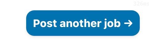 Screenshot of a Remote OK job post editing page with UI elements and a 'Post another job' button.