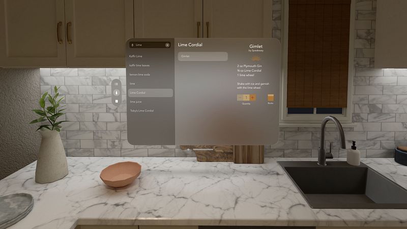 Screenshot of cocktails - drink recipes