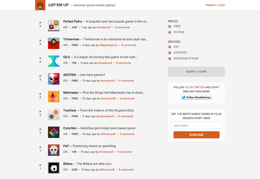 List'em Up
