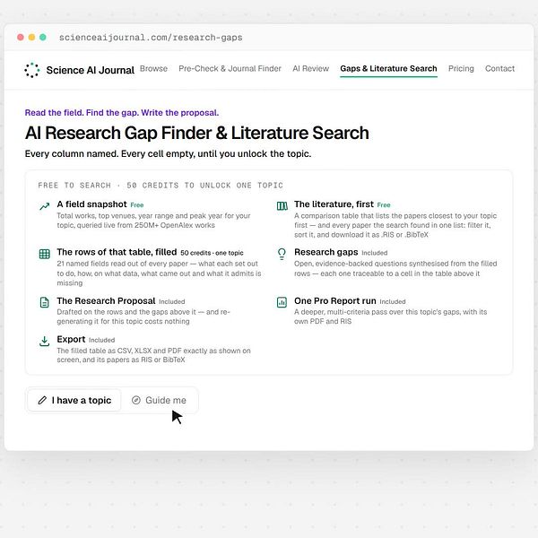 Science AI Journal