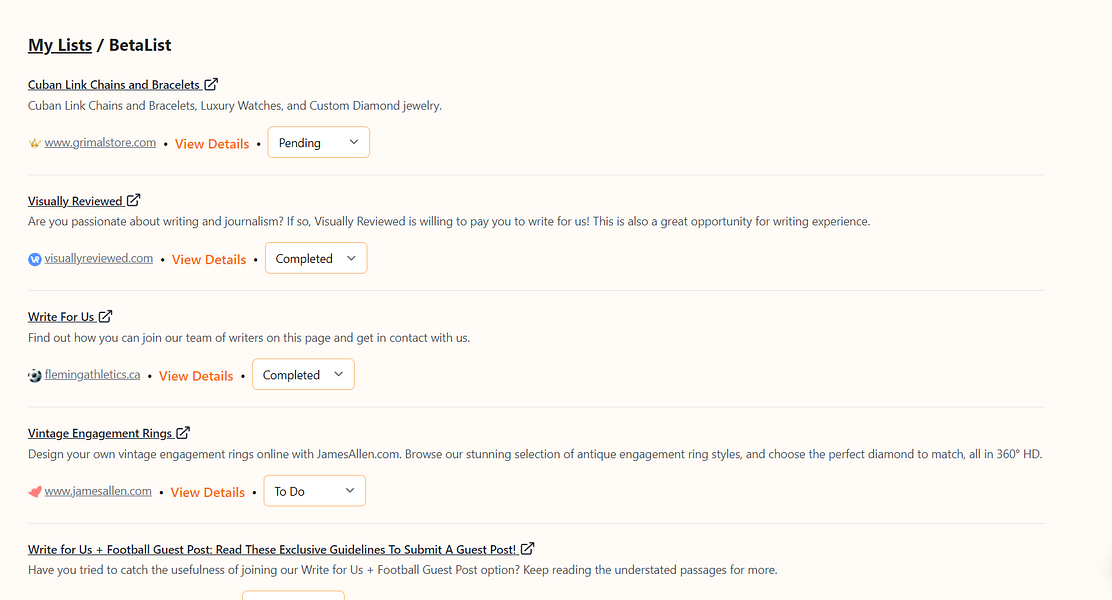 The Guest Posts App