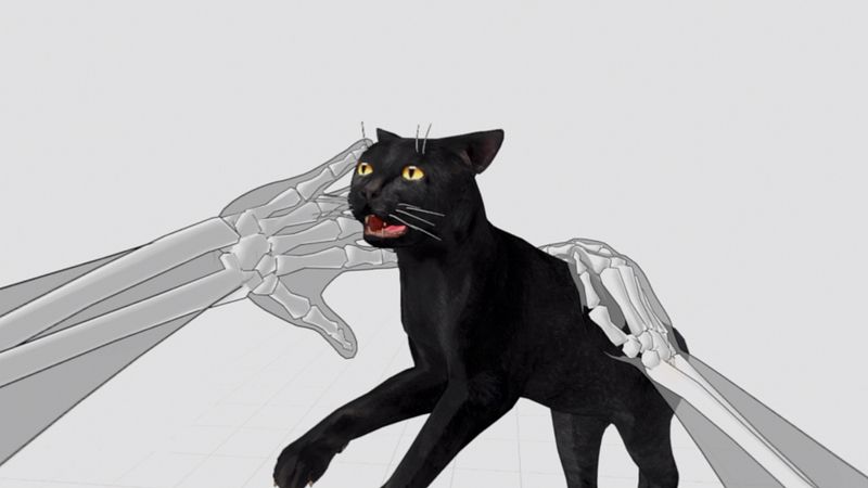 Screenshot of Hand Physics Lab