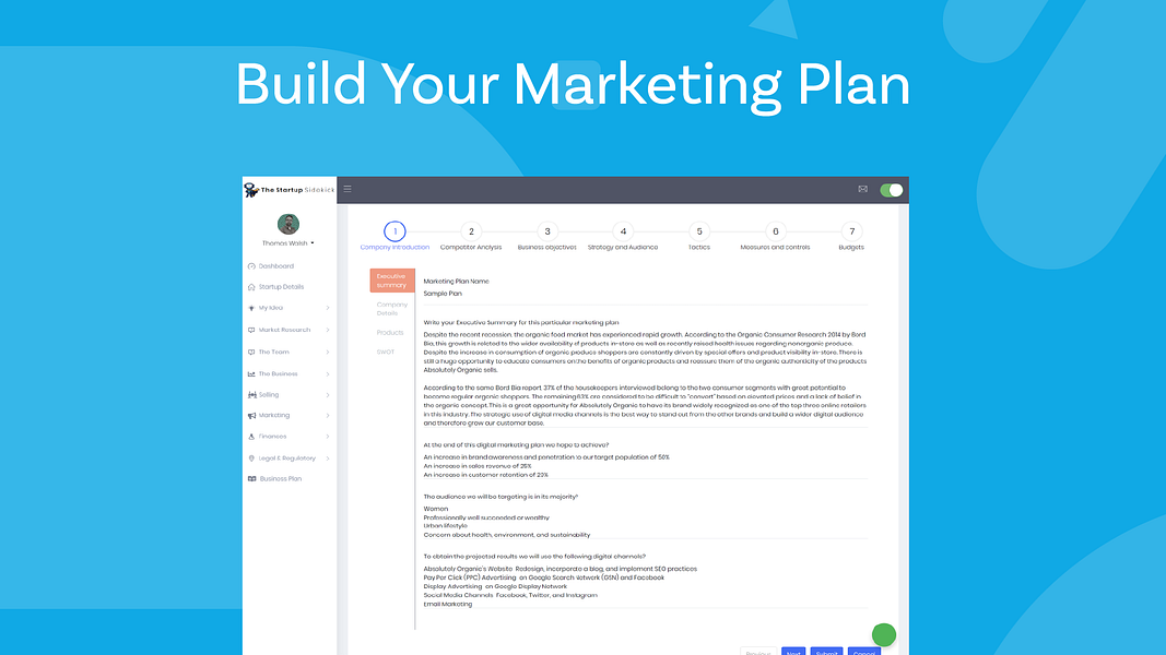 The Startup Sidekick