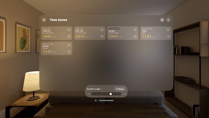 Screenshot of Ora: World Clock