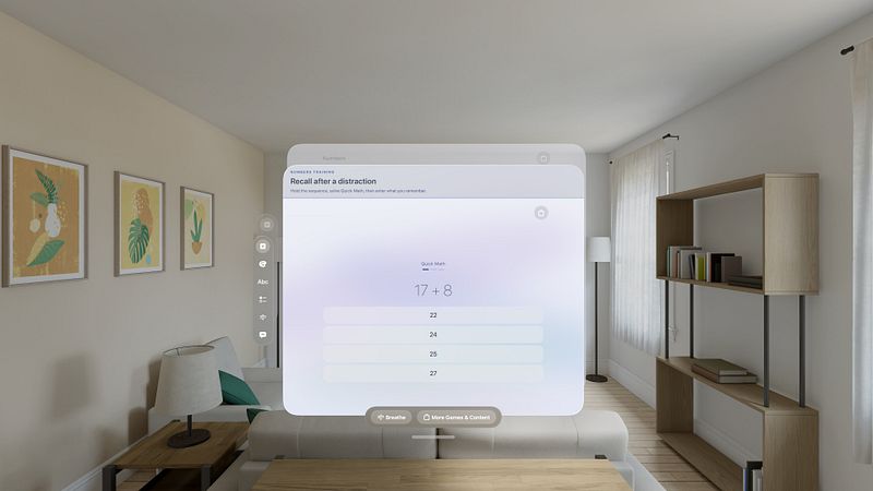 Screenshot of Myworkingmemory