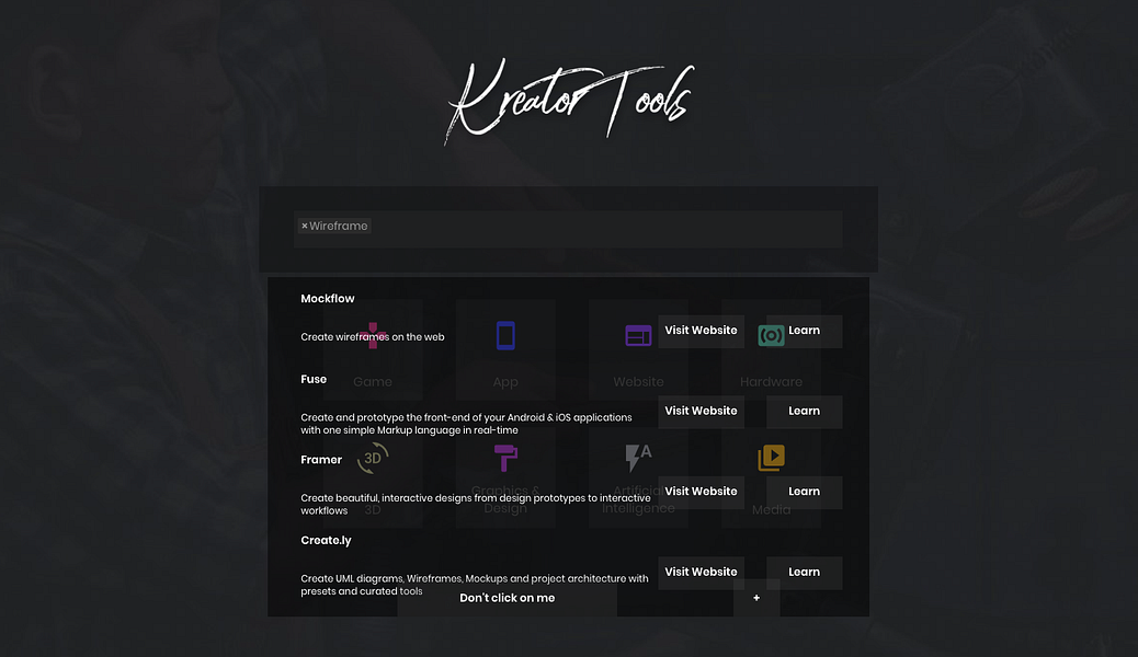 Kreator Tools