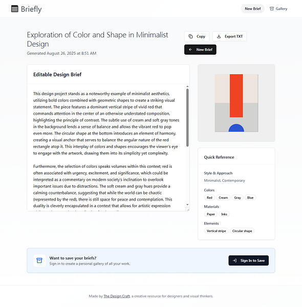 Briefly: Turn your project visuals into clear, professional | BetaList