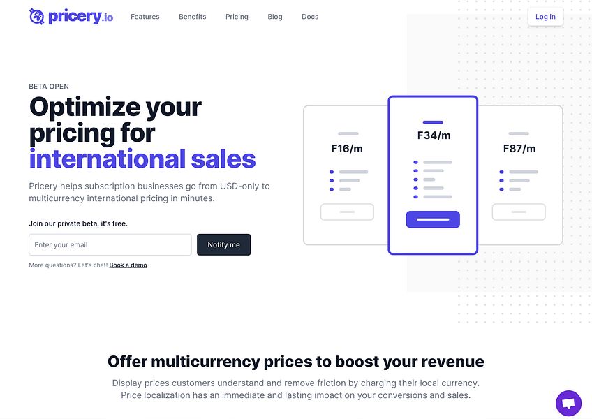 Pricery.io