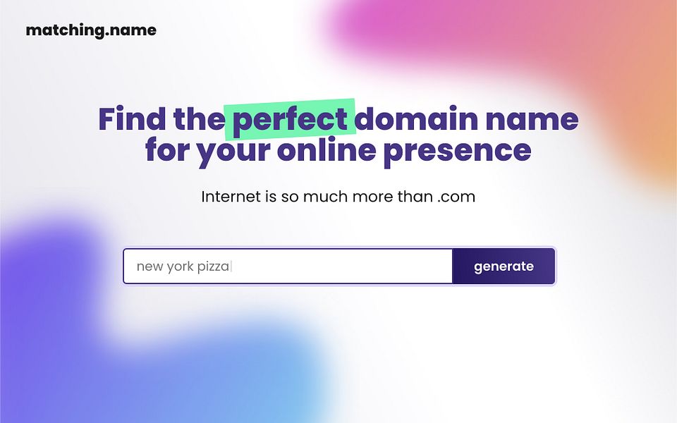 Matching.name