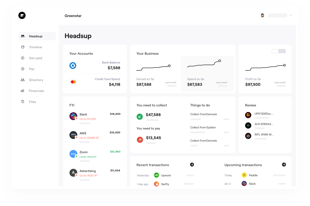 Fincent: Financial Management software for your small