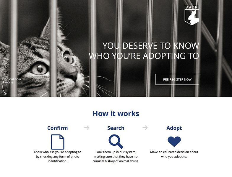 Animal Abuse Defence Registry