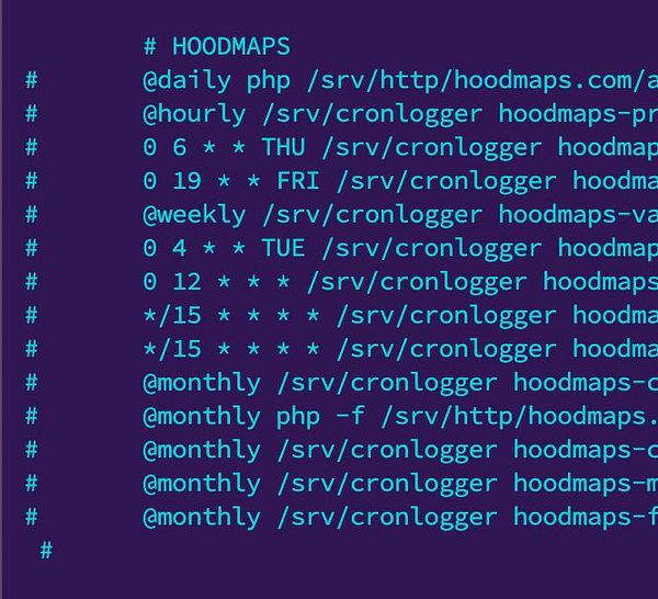 Screenshot of an Ubuntu terminal showing the output of commands for stopping and disabling Nginx and cron services.