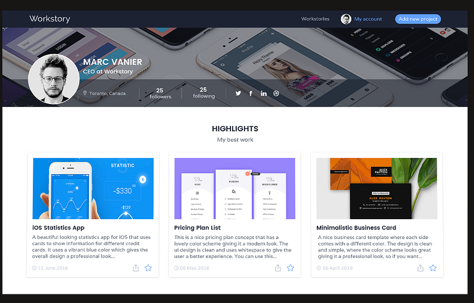 Workstory