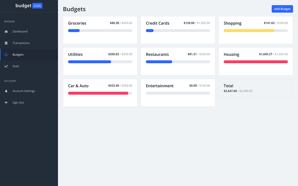 Budget.cool