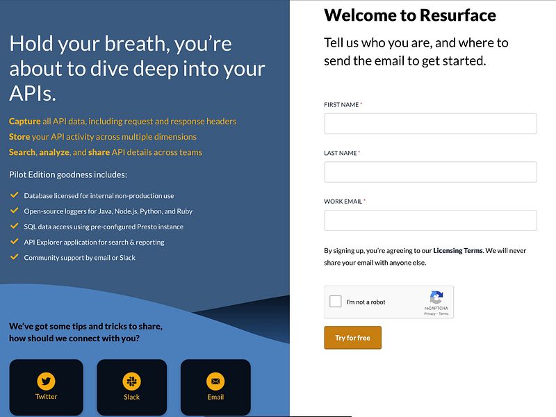 Resurface - Pilot Edition