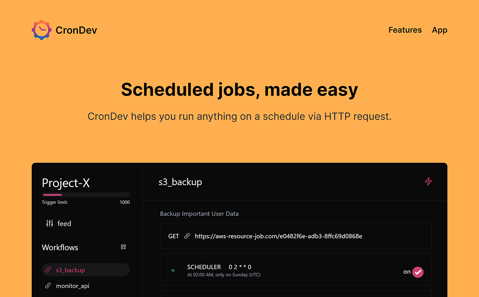 CronDev