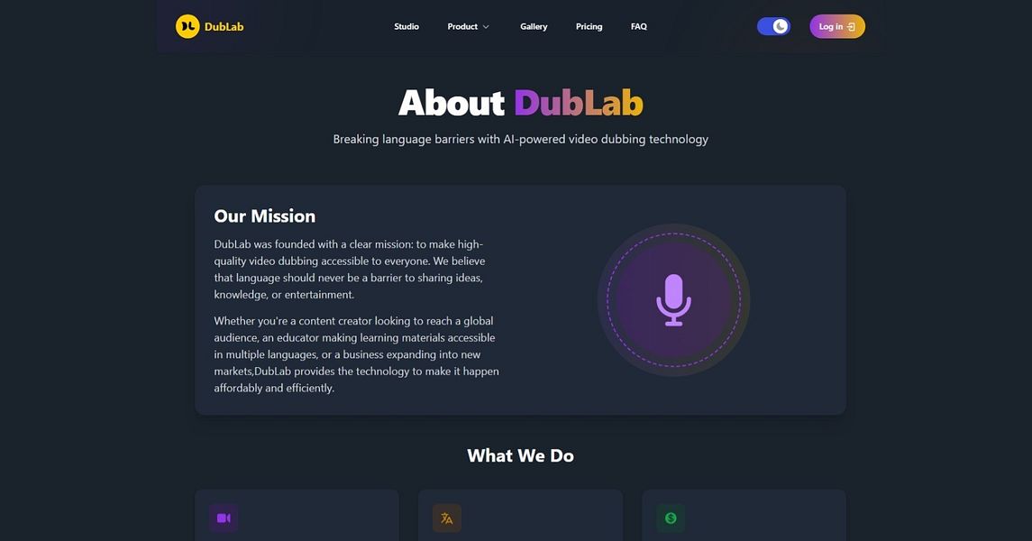 DubLab App: Expand your audience with just 1 click | BetaList