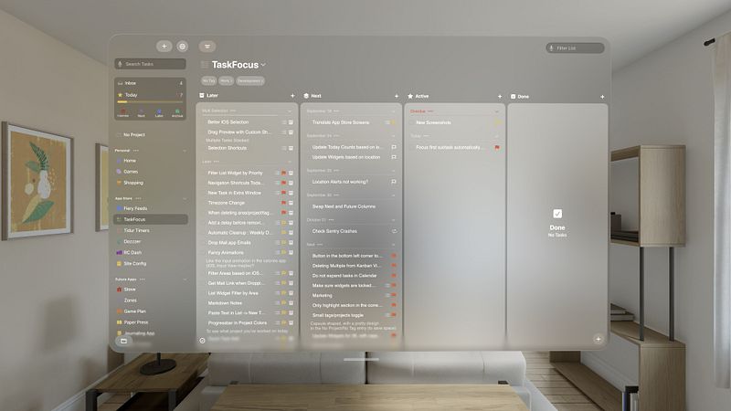 Screenshot of TaskFocus: Todo Planner