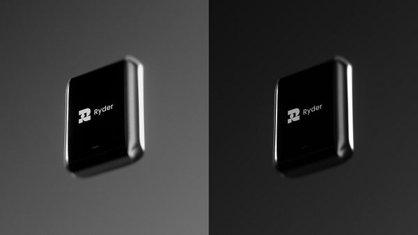 A vibrant architectural rendering of a modern, curved glass building entrance with lush landscaping and a pathway leading up to it.