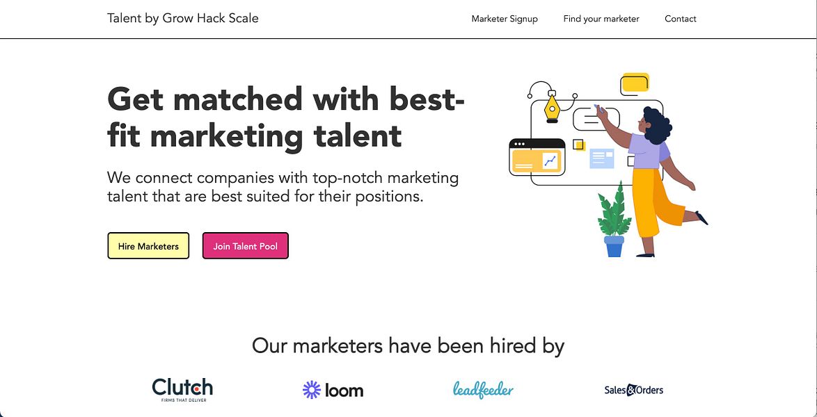 Talent by Grow Hack Scale