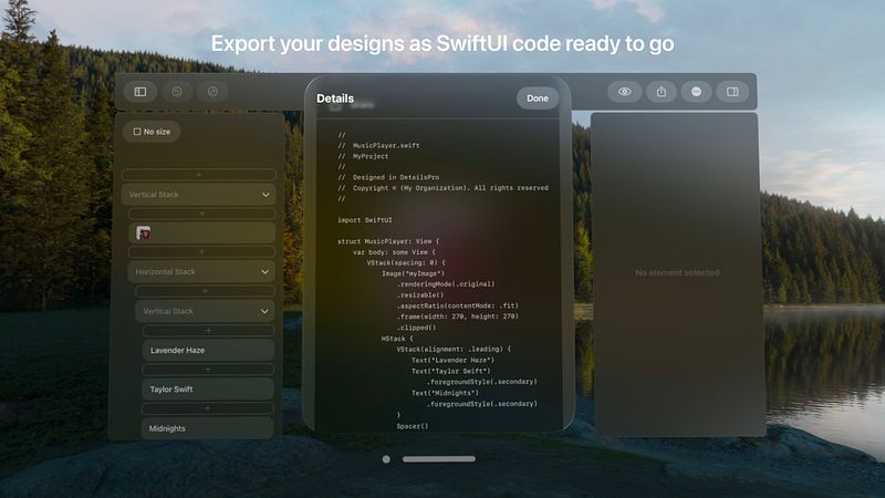 Screenshot of DetailsPro