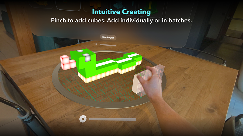 Screenshot of Cubes - Create 3D Designs