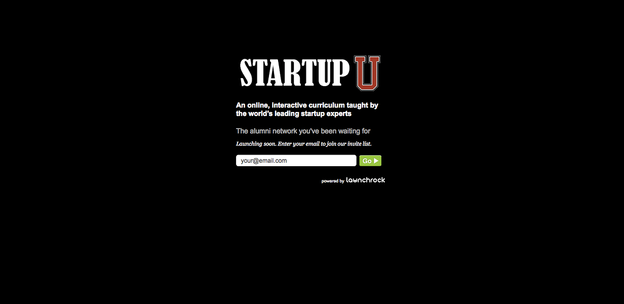 Startup U