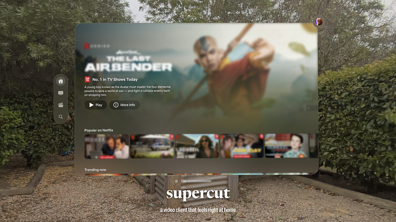 Screenshot of Supercut – Streaming Hub