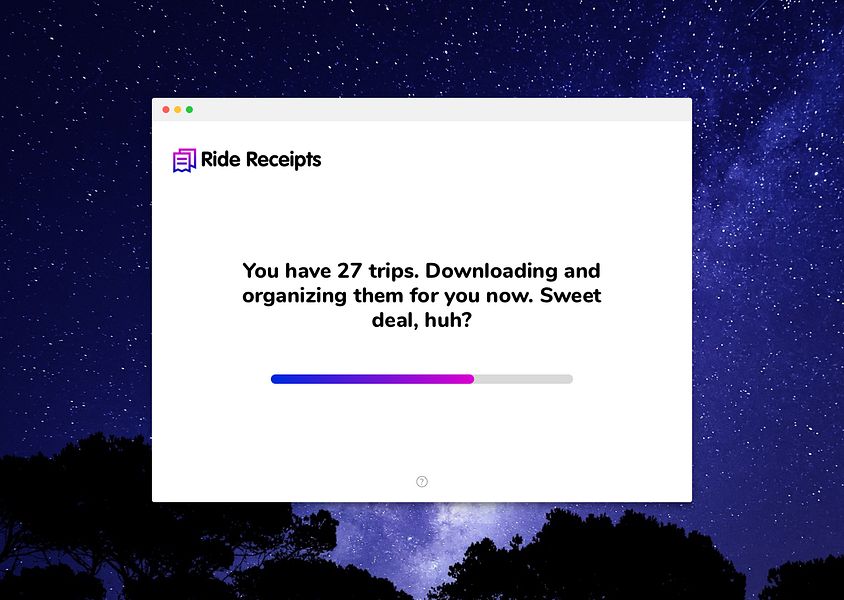 Ride Receipts