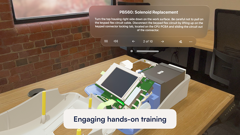 Screenshot of JigSpace: 3D Presentations