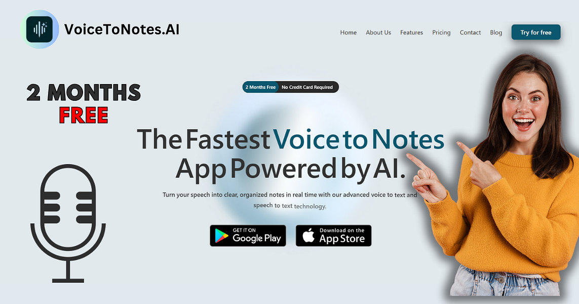 VoiceToNotes AI App