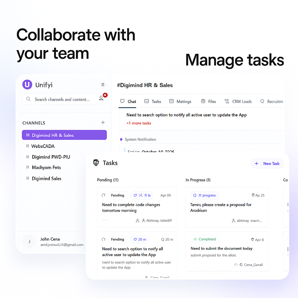 Unifyi.app: A unified workspace designed to turn your team | BetaList